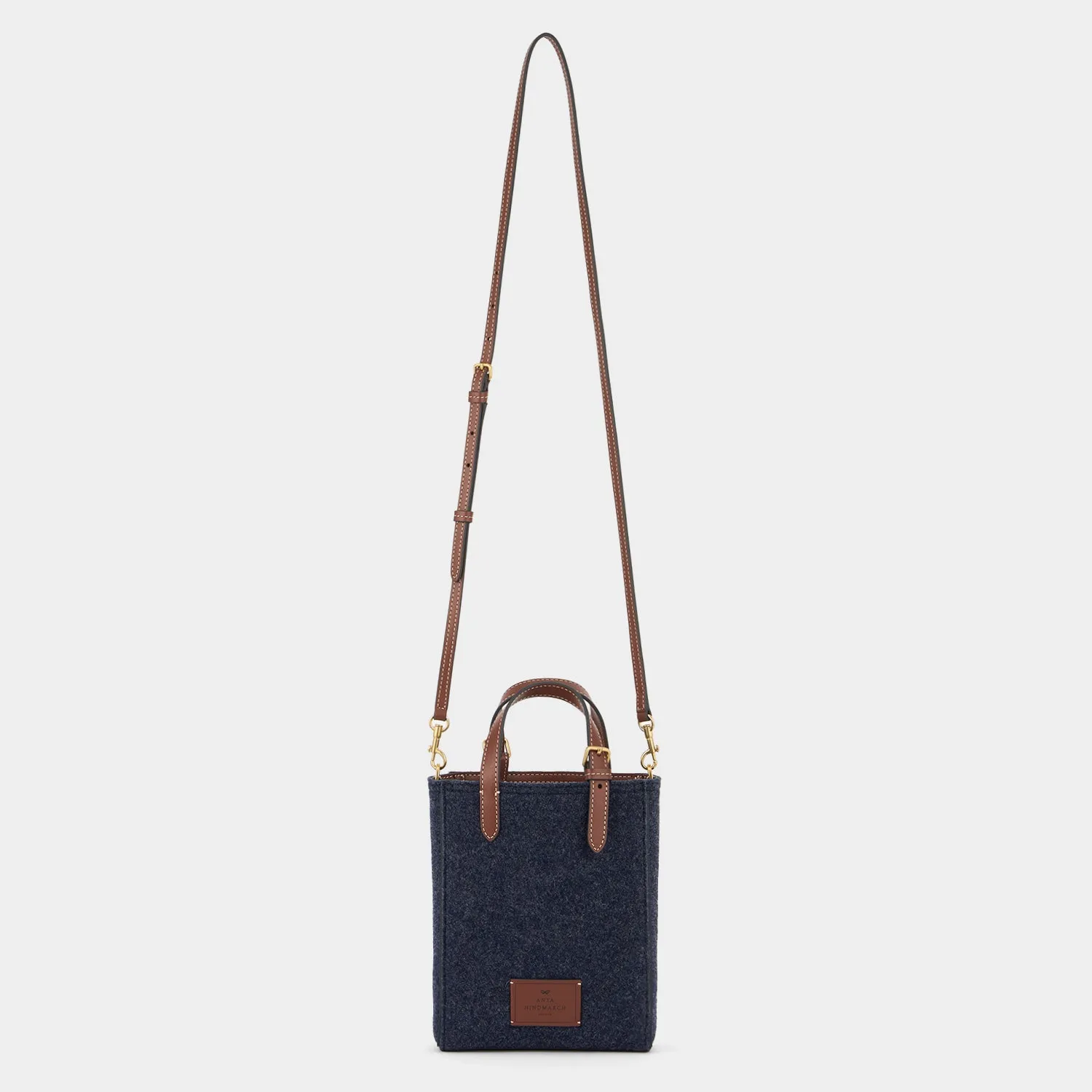 N/S Felt Mini Eyes Cross-body Tote