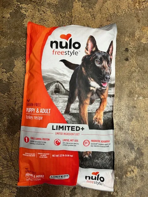 Nulo Freestyle Dog Food, LID Grain Free Turkey 4lb