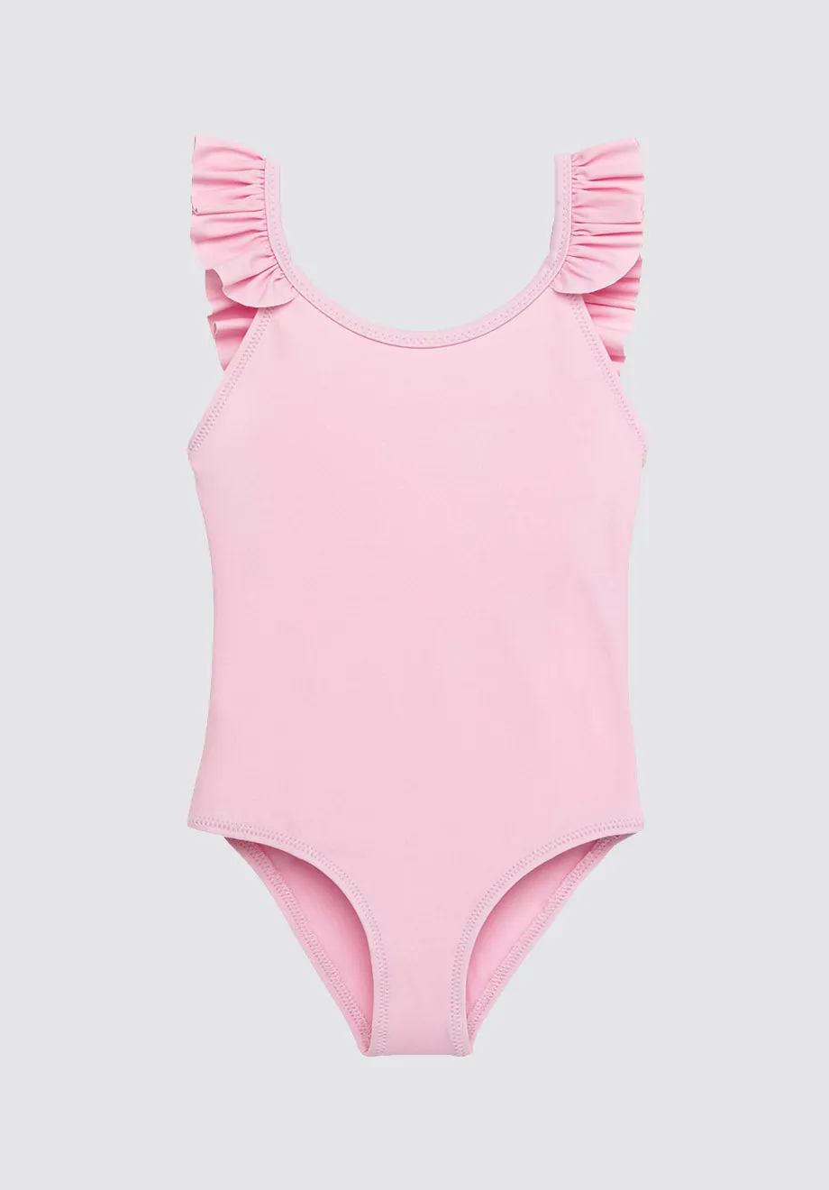 One Piece Swimsuit for Girls | Pale Pink