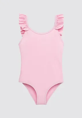 One Piece Swimsuit for Girls | Pale Pink