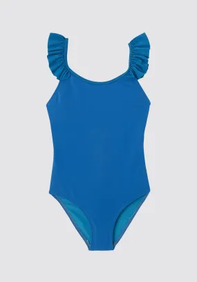 One Piece Swimsuit for Girls | Royal Blue