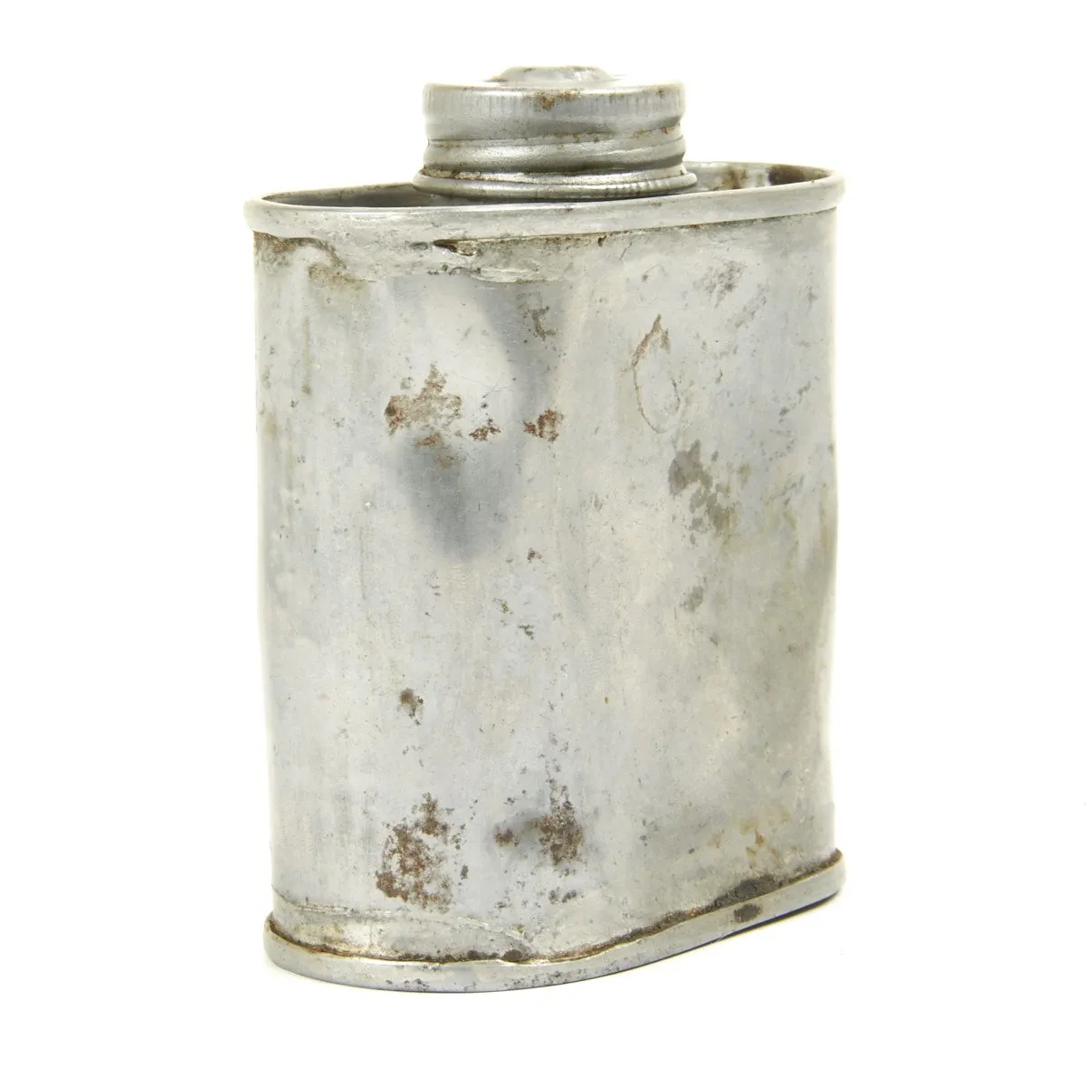 Original British WWII MG Oil Bottle - Can, Oil, Small Arms, Mk III (Alternate-Steel)