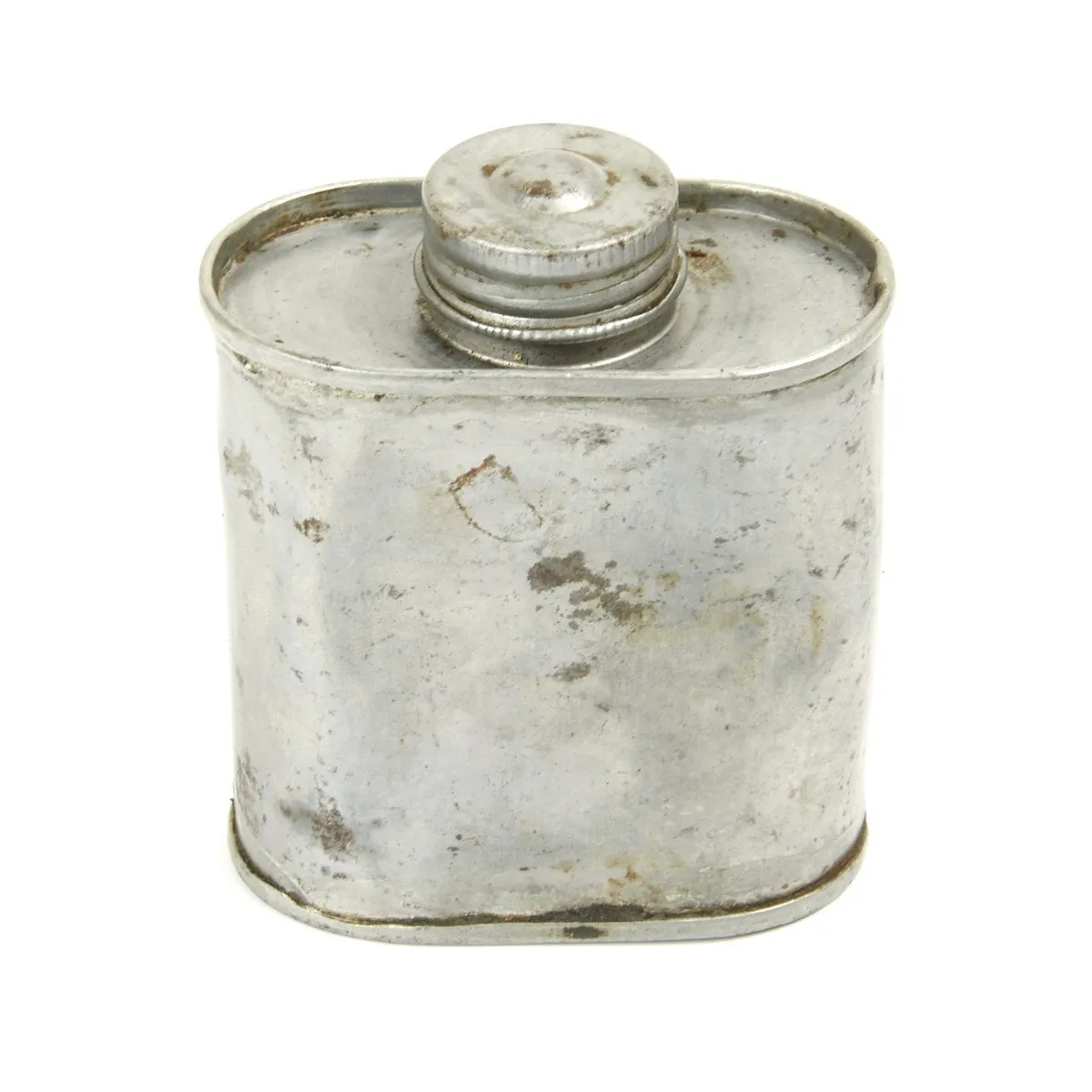 Original British WWII MG Oil Bottle - Can, Oil, Small Arms, Mk III (Alternate-Steel)