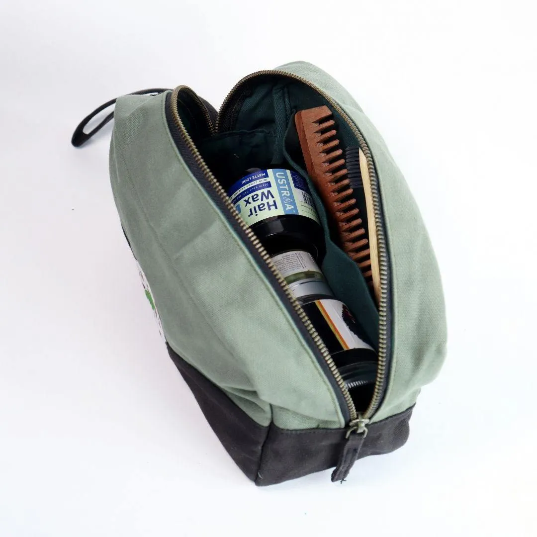 Oryx Canvas Dopp / Toiletry / Travel / Artist Kit Bag