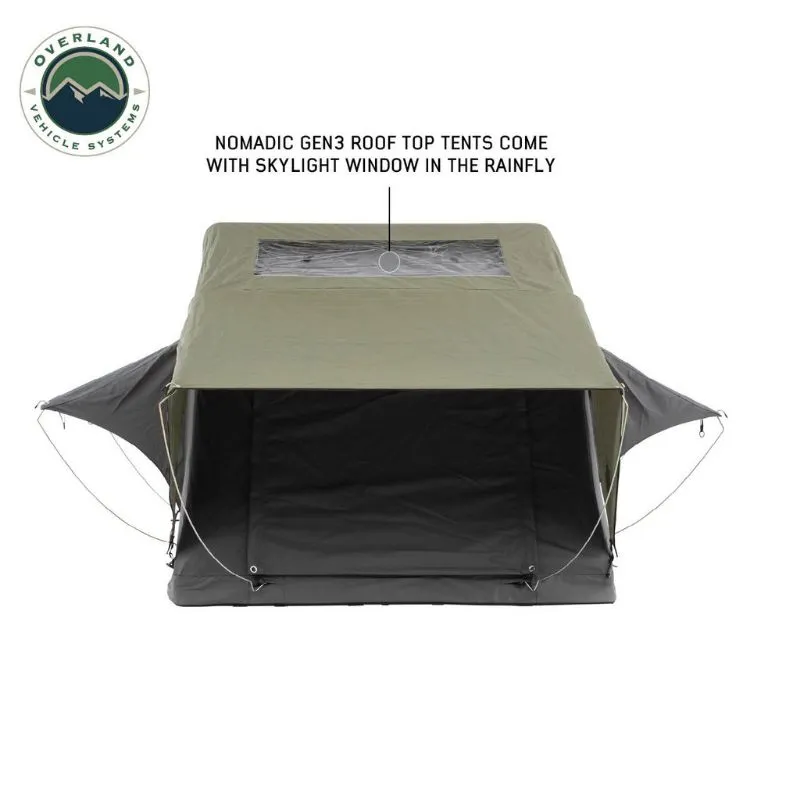 Overland Vehicle Systems Nomadic 4 Extended Roof Top Tent