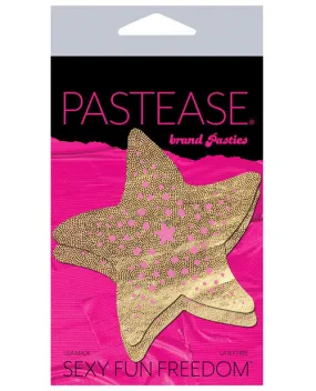 Pastease Gold Liquid Glitter Starfish O-s