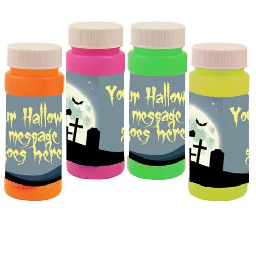 Personalised Bubbles - Haunted Graveyard - Pack of 8