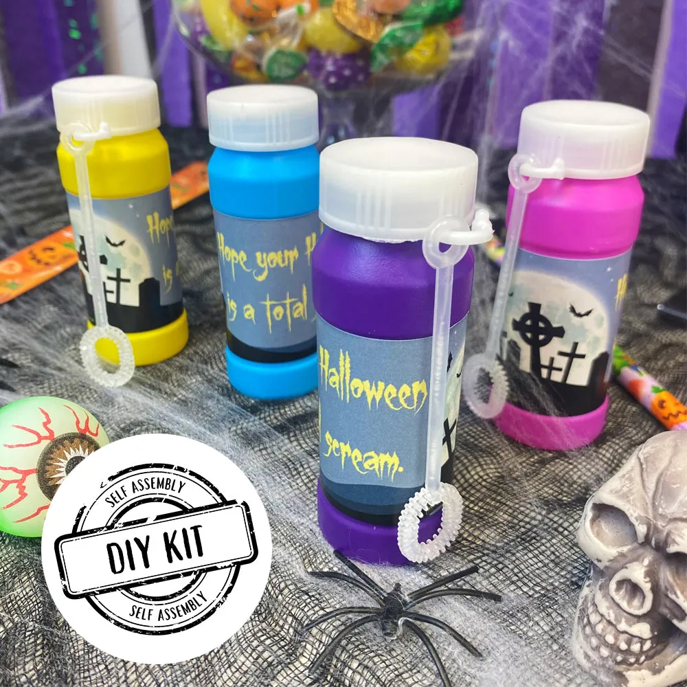 Personalised Bubbles - Haunted Graveyard - Pack of 8