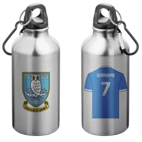 Personalised Sheffield Wednesday FC Aluminium Water Bottle