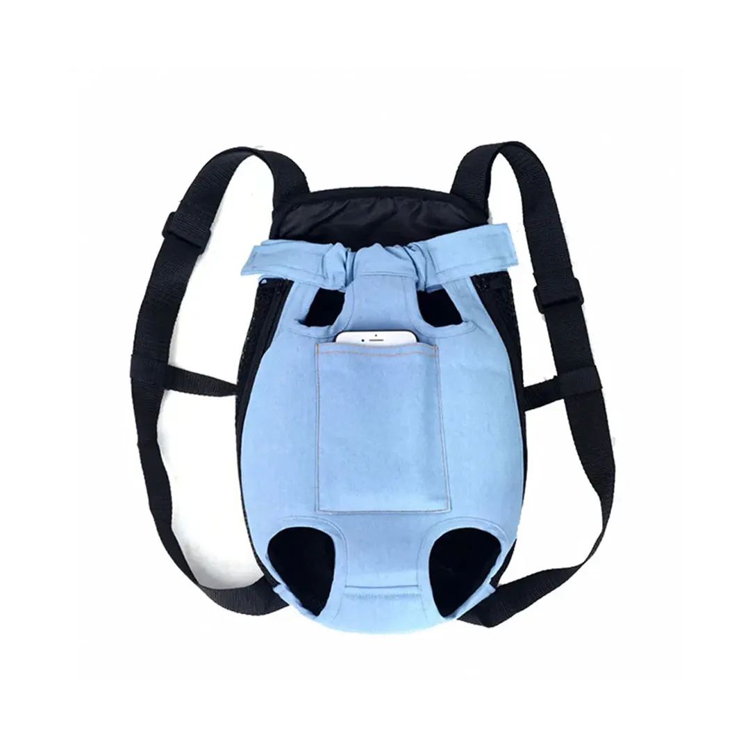 PetAffairs Front Travel Pet Carrier Backpack for Small-Medium Dogs and Cats