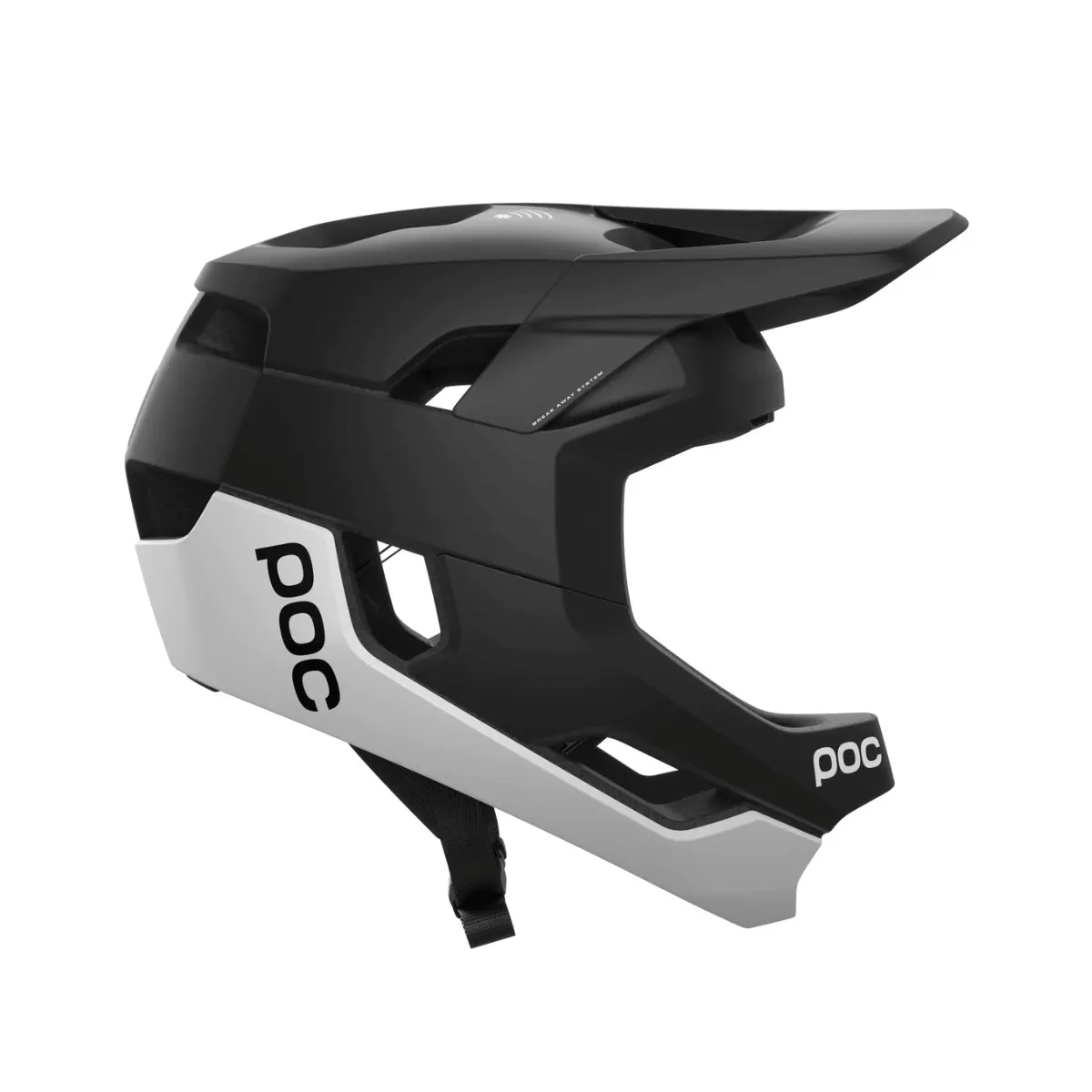 POC Otocon Race MIPS Helmet Black White