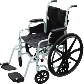 Poly Fly Lightweight Transport Wheelchair