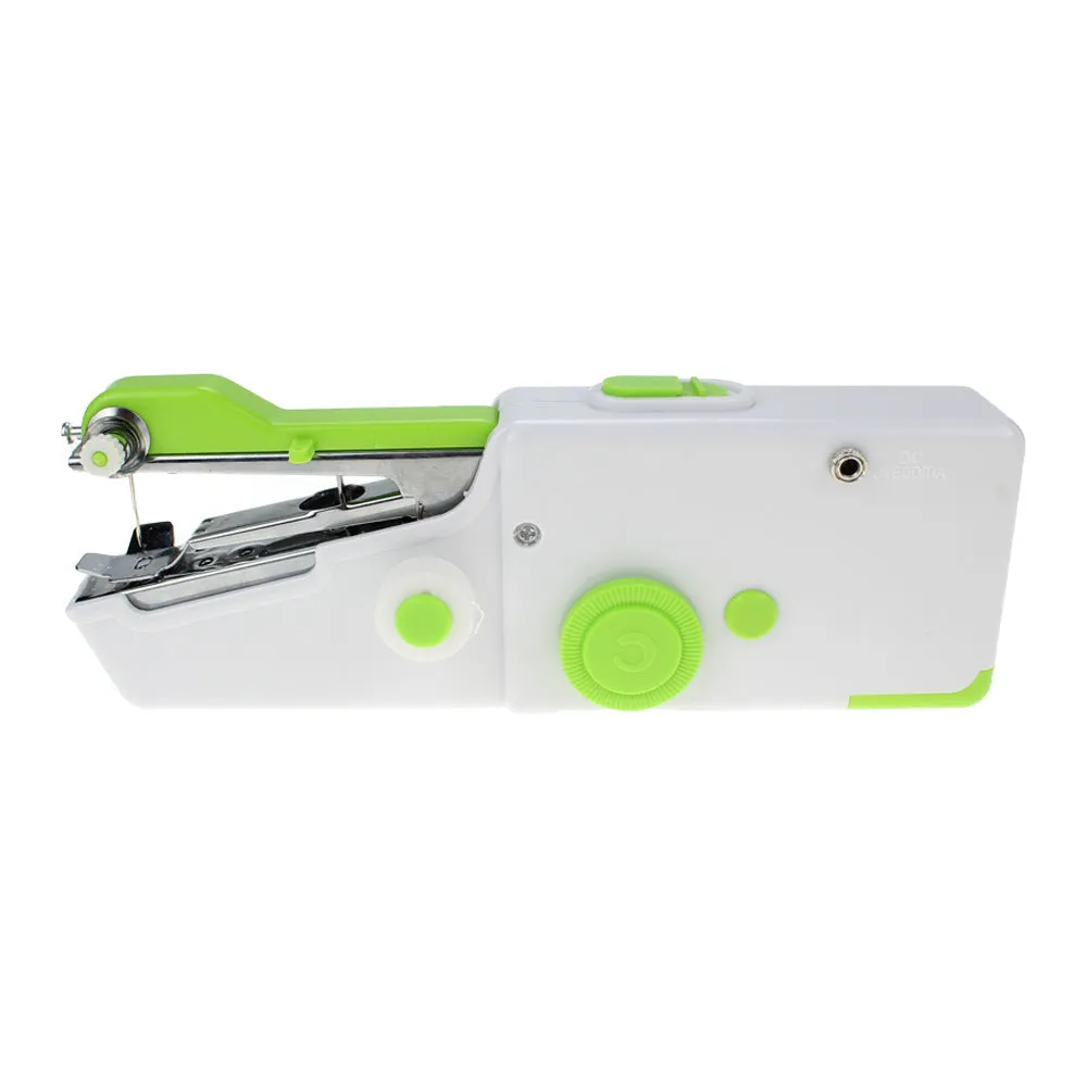 Portable Mini Electric Handheld Sewing Machine Cordless for Clothes