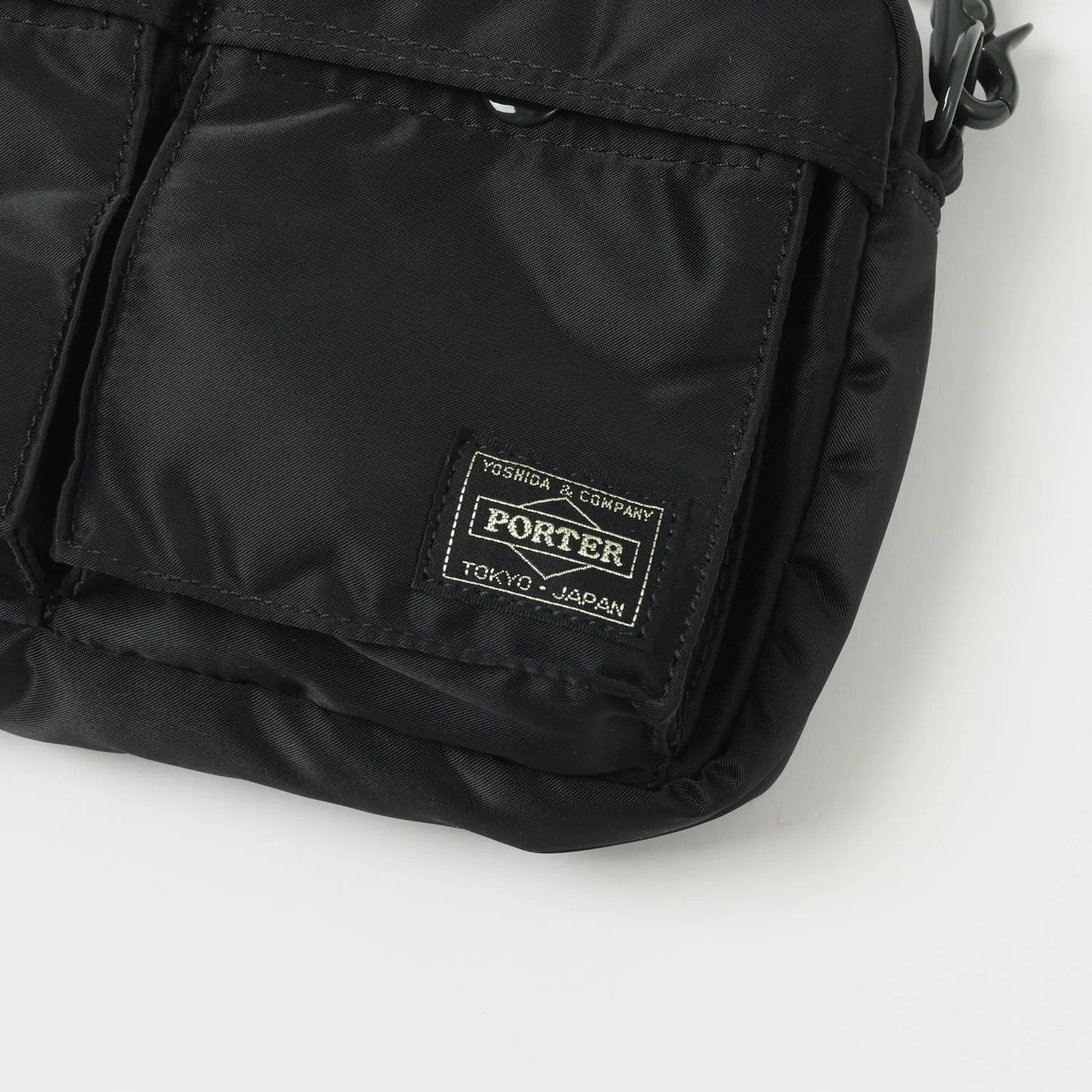 Porter-Yoshida & Co. Tanker Shoulder Bag - Black