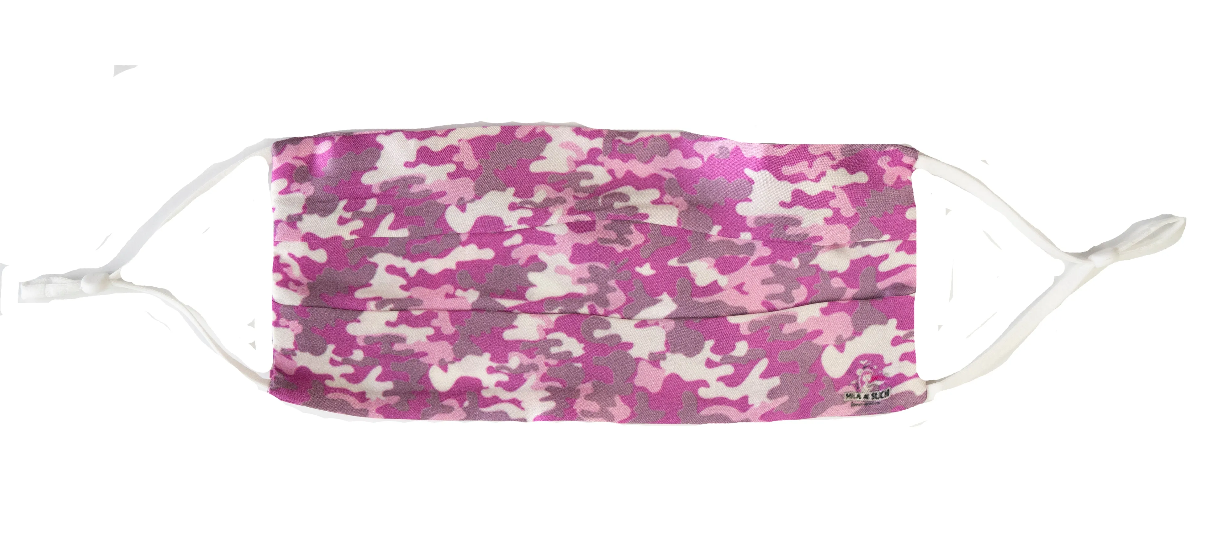 "Renegade" Pink Camo Fashion Silk Face Mask