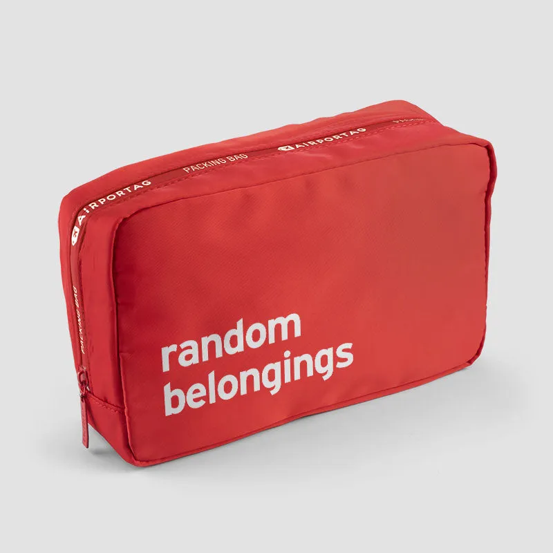 Random Belongings - Packing Bag