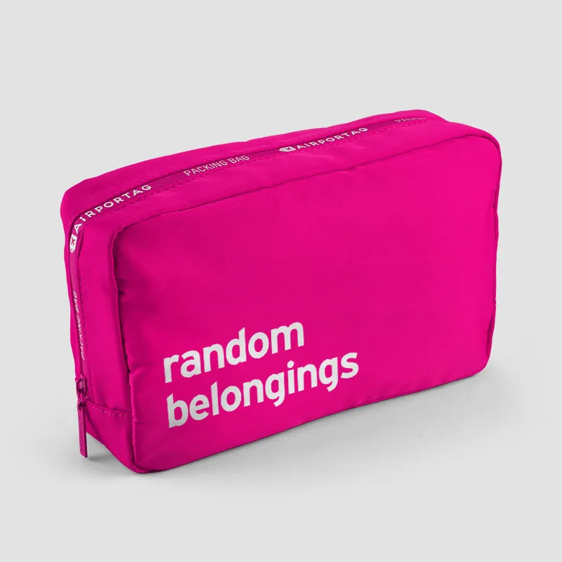 Random Belongings - Packing Bag