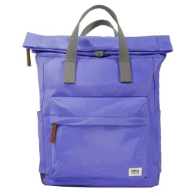 Roka Canfield B Medium Recycled Nylon Backpack - Simple Purple