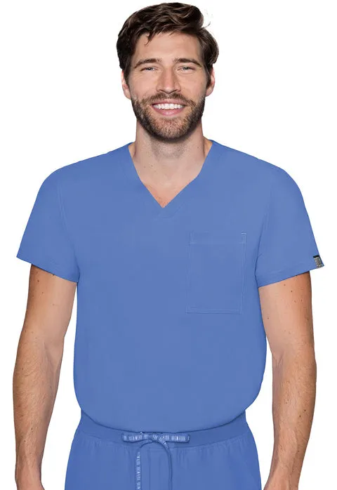 Rothwear Insight Men's Modern Fit Tuckable 1 Pocket Scrub Top - MC2478