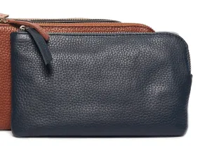 Rugged Hide Noya Ladies Leather Purse - Navy