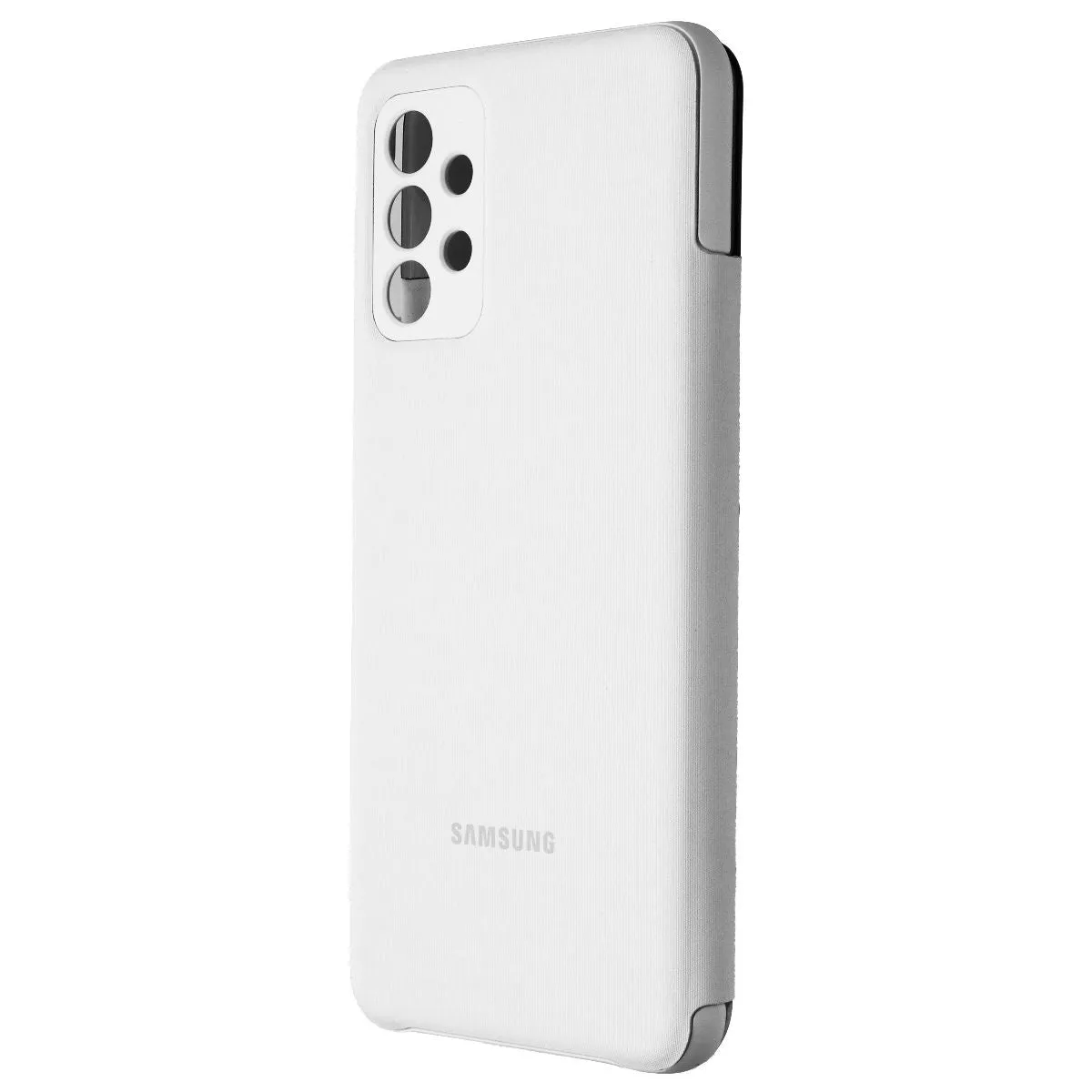 Samsung Smart S-View Wallet Cover for Galaxy A32 5G - White