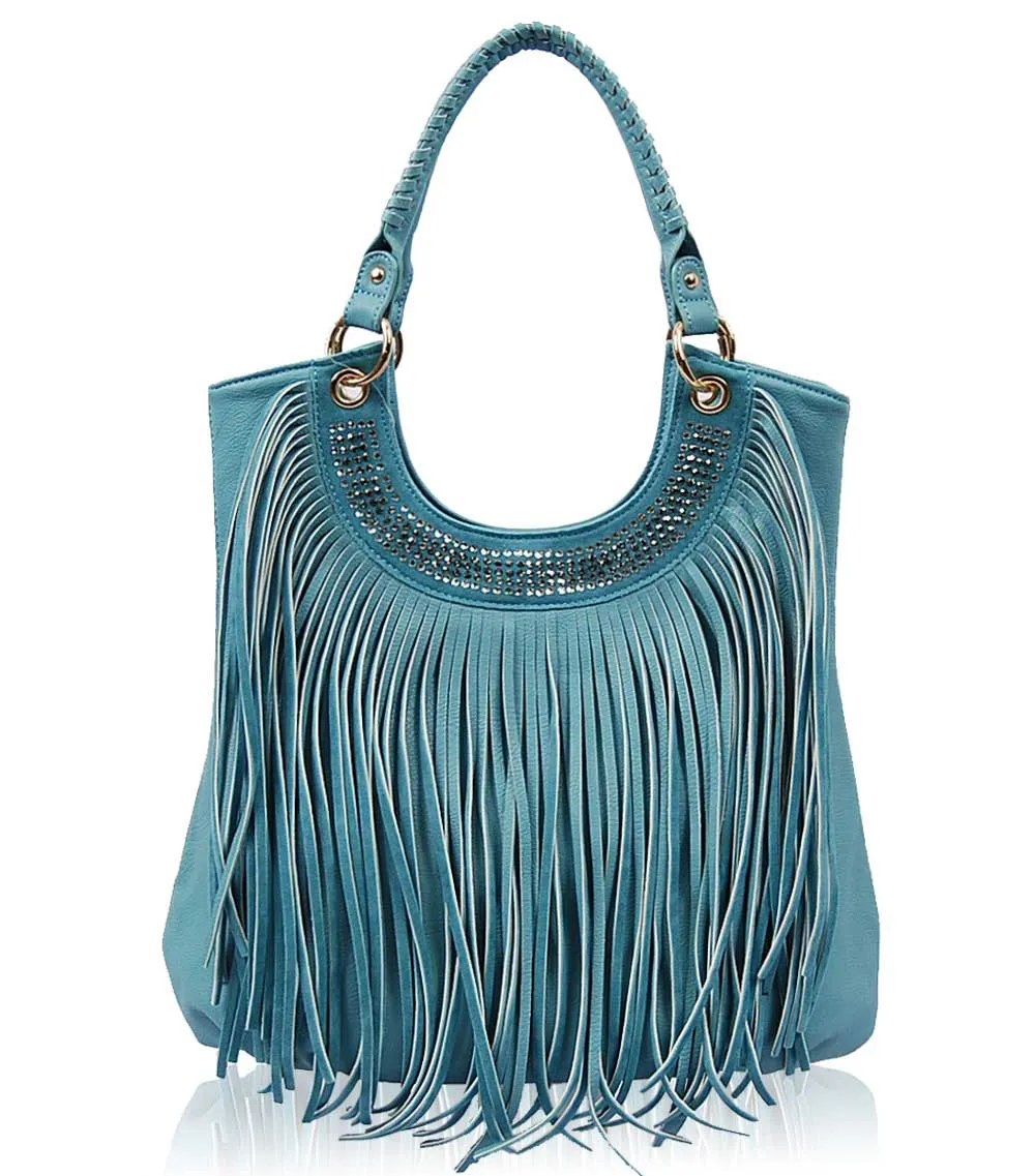 Sara Fringe Shoulder Bag 14-476