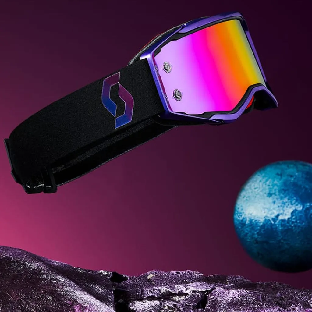 SCOTT Prospect LE Iridescent Purple Chrome Works Goggle