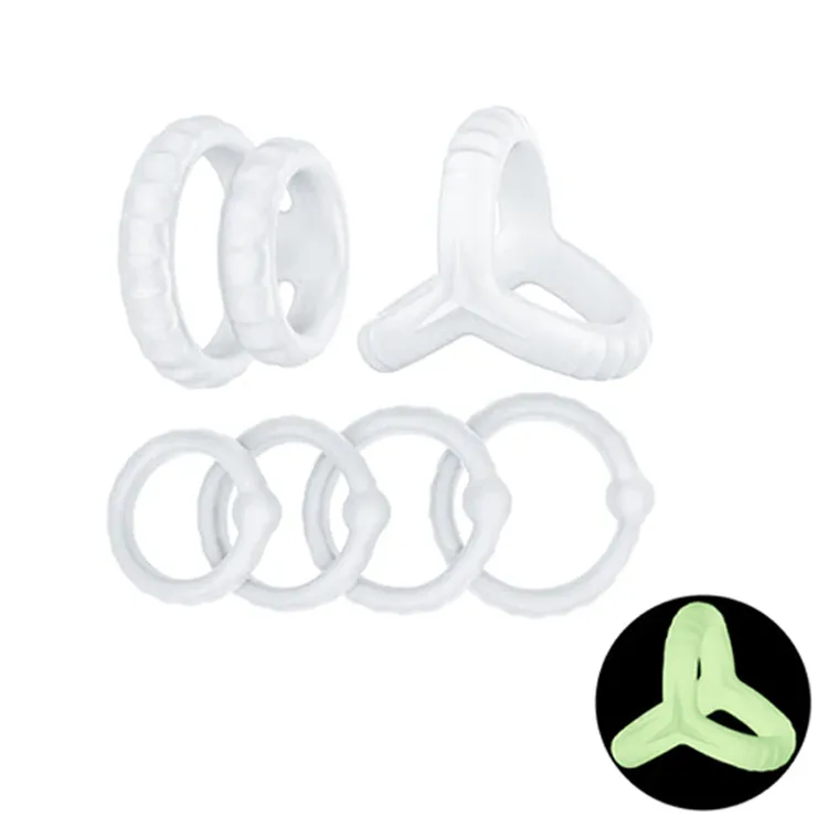 Silicone Cock Ring Set