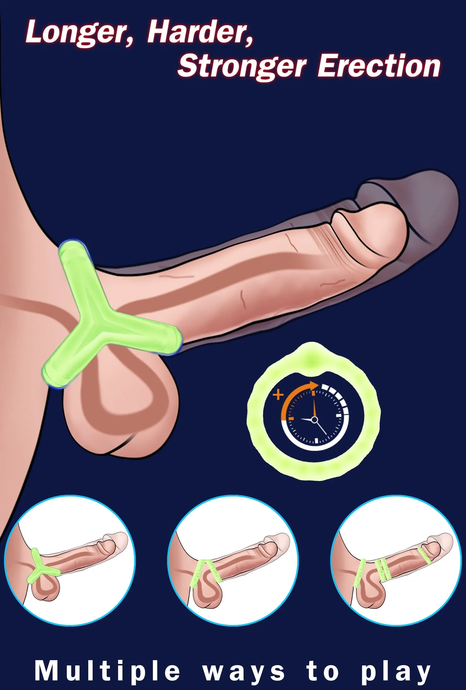 Silicone Cock Ring Set