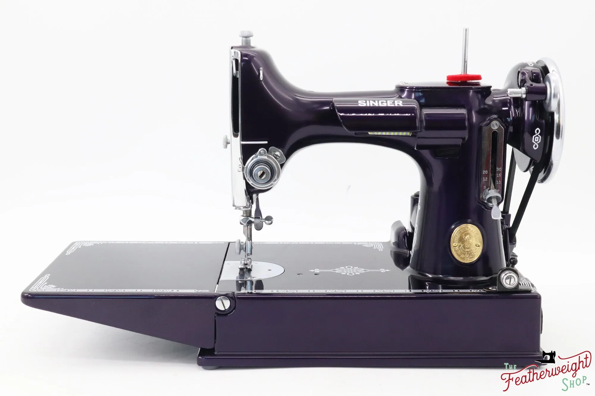 Singer Featherweight 221, AE306*** - Fully Restored in Black Iris