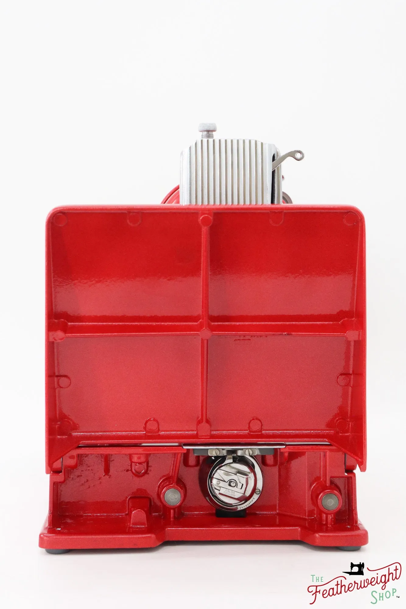 Singer Featherweight 221, AH318*** - Fully Restored in Candy Apple Red