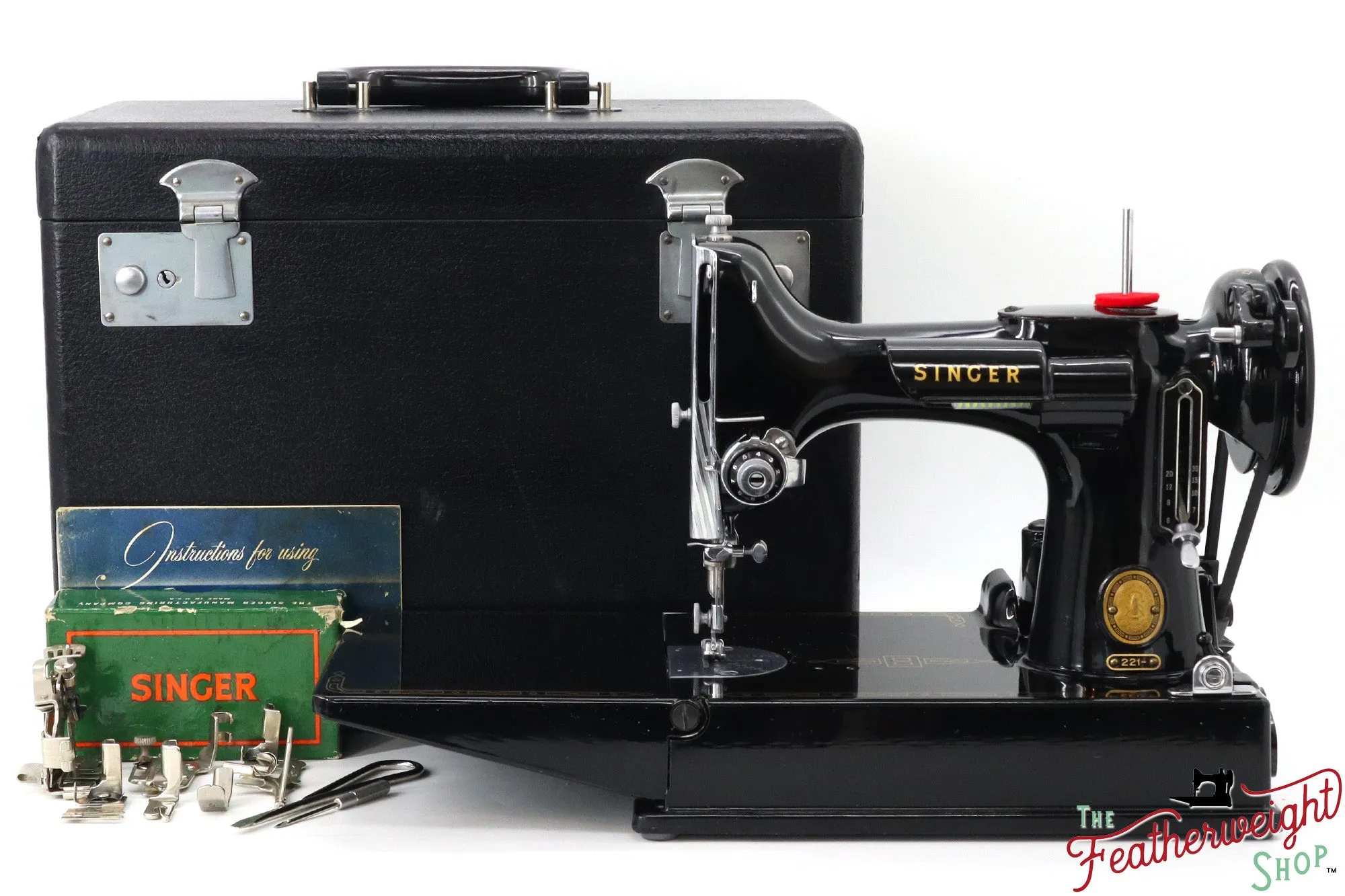 Singer Featherweight 221 Sewing Machine, AM3645** - 1956