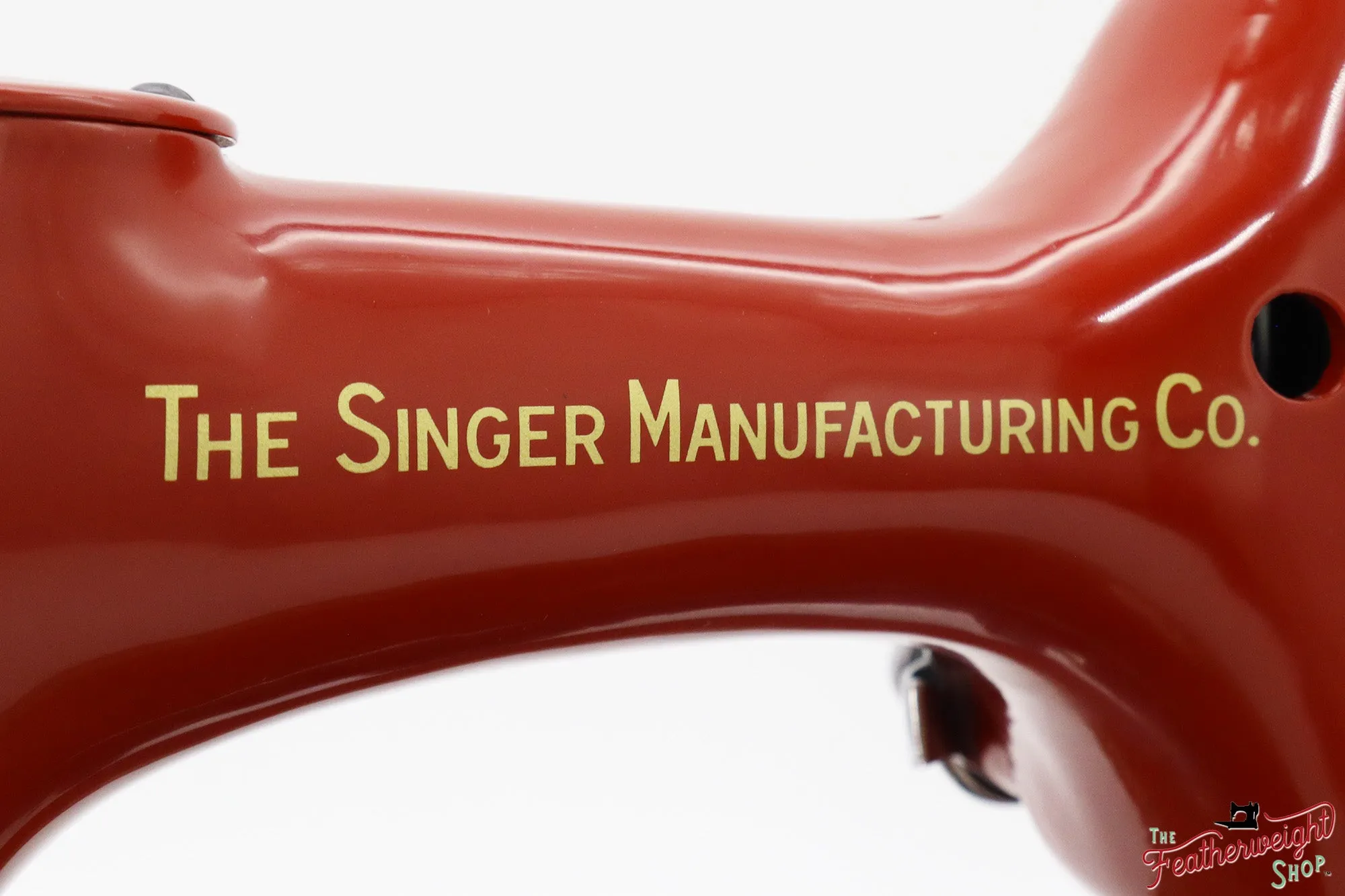 Singer Featherweight 222K - EK6335** - Fully Restored in Brick Red