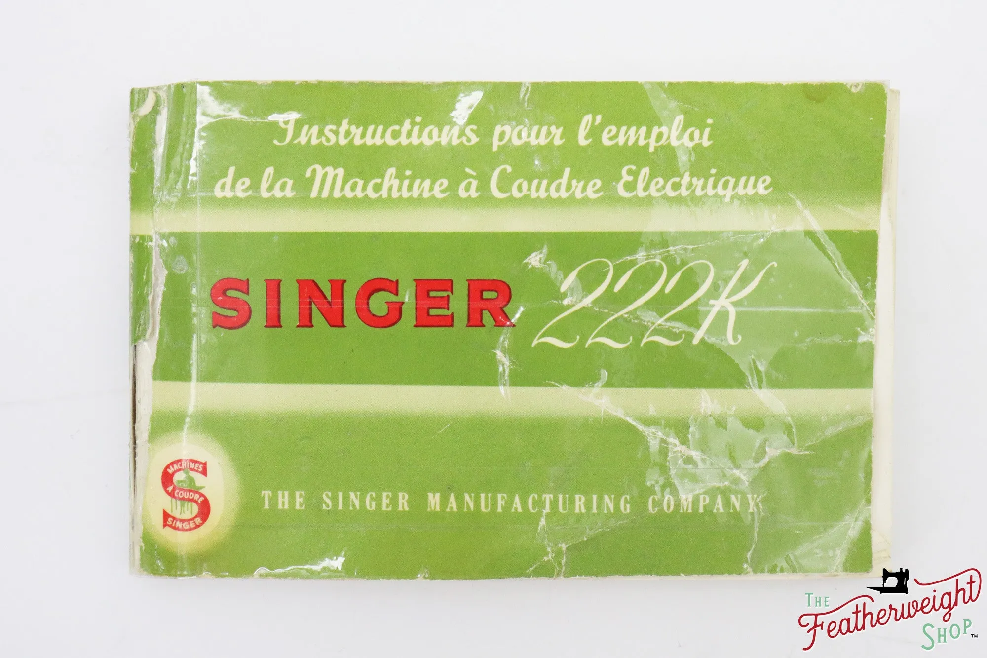 Singer Featherweight 222K Sewing Machine - EL686 - 1956