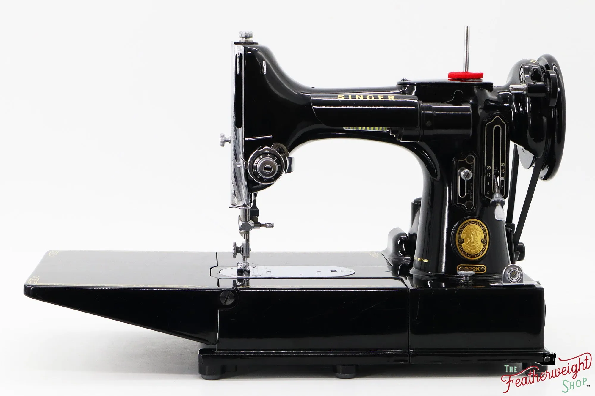 Singer Featherweight 222K Sewing Machine - EL686 - 1956