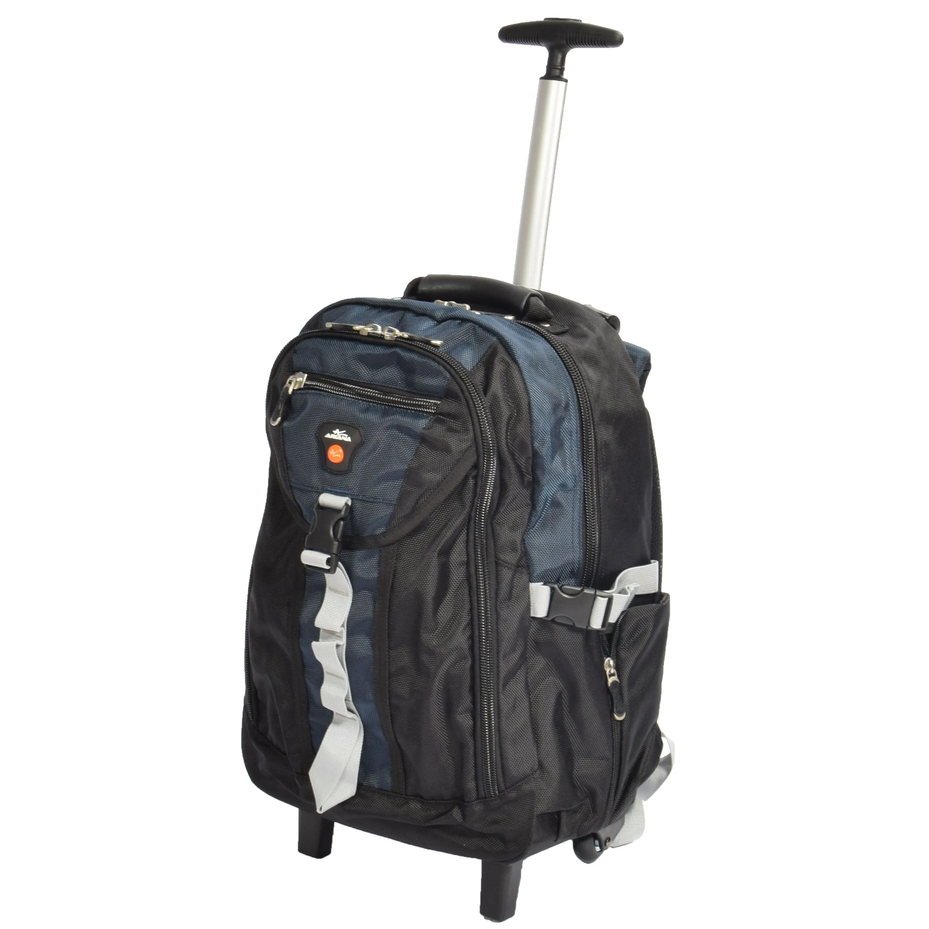 Small Size Backpack with Wheels HL08 Blue