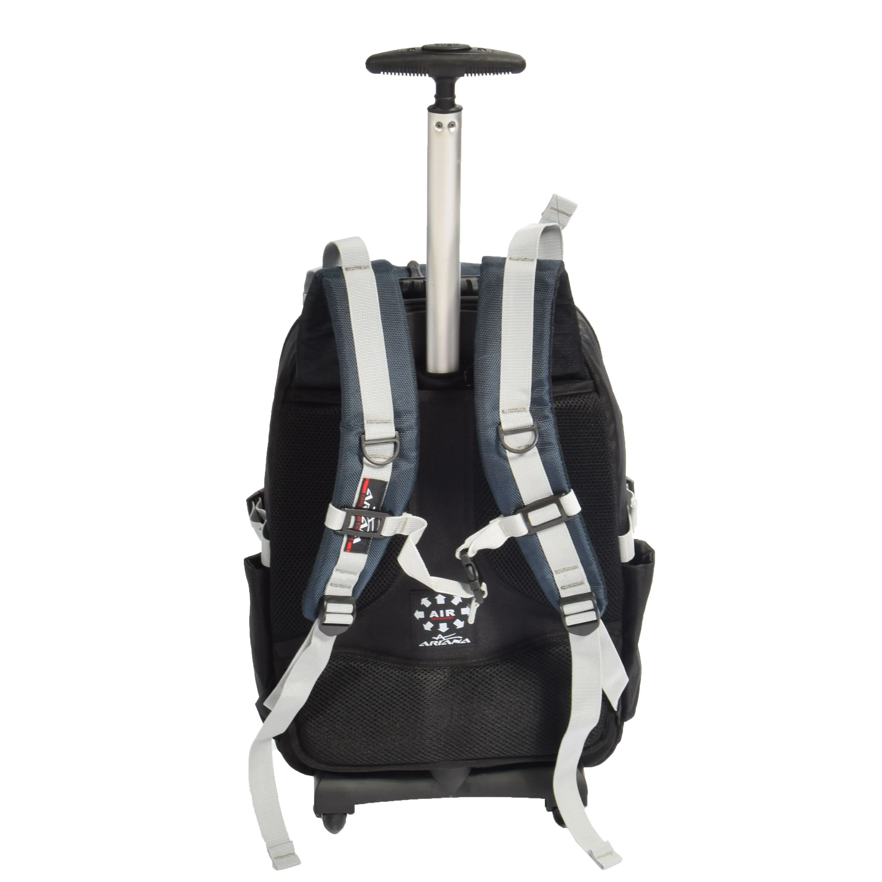 Small Size Backpack with Wheels HL08 Blue