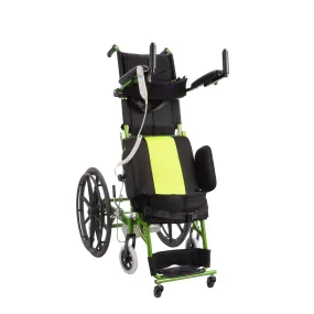 Standing Wheelchair I Old People Handicapped Cerebral Palsy Wheel Chair I Aluminum Adjustable Reclining Standing Wheelchair I Model MYK129F