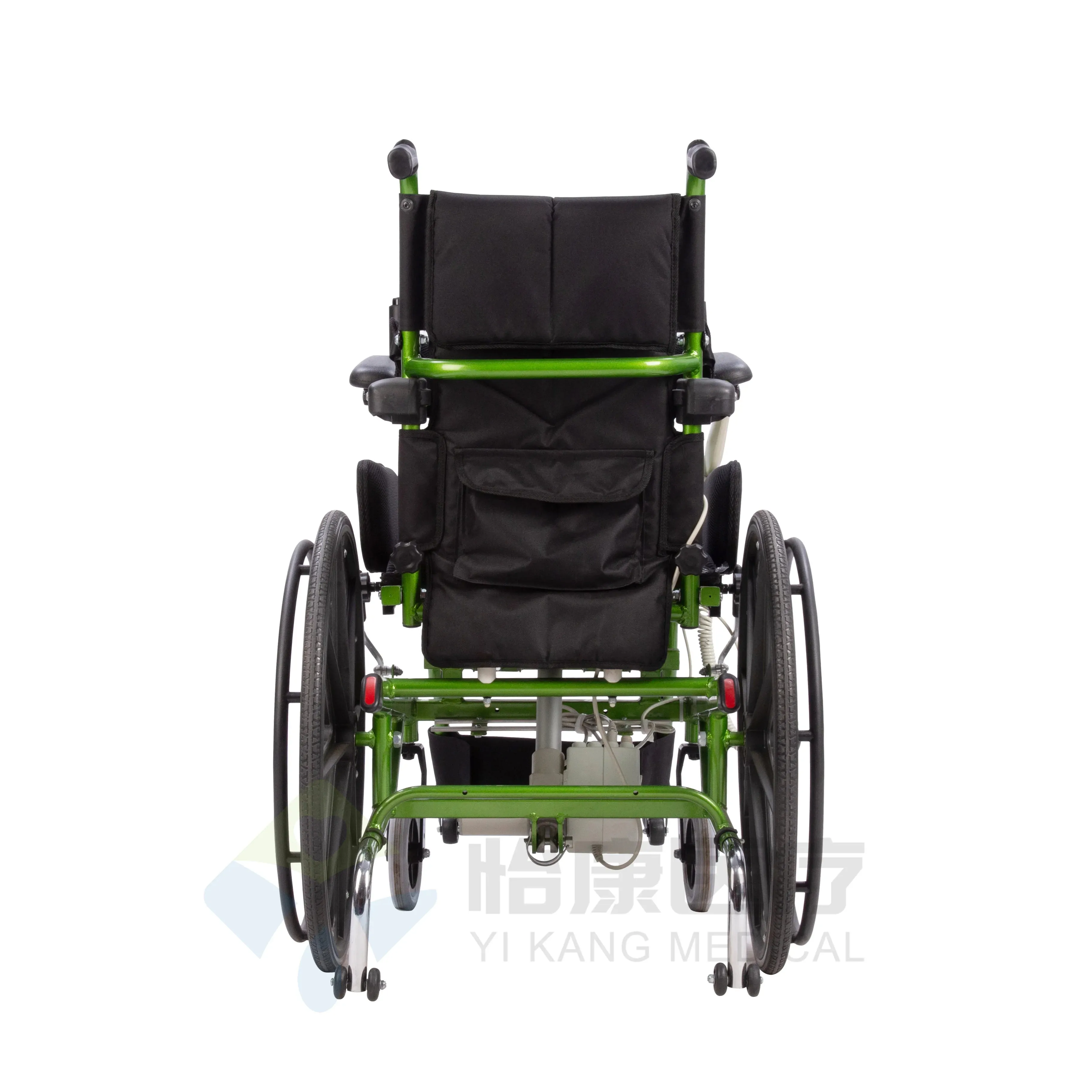 Standing Wheelchair I Old People Handicapped Cerebral Palsy Wheel Chair I Aluminum Adjustable Reclining Standing Wheelchair I Model MYK129F