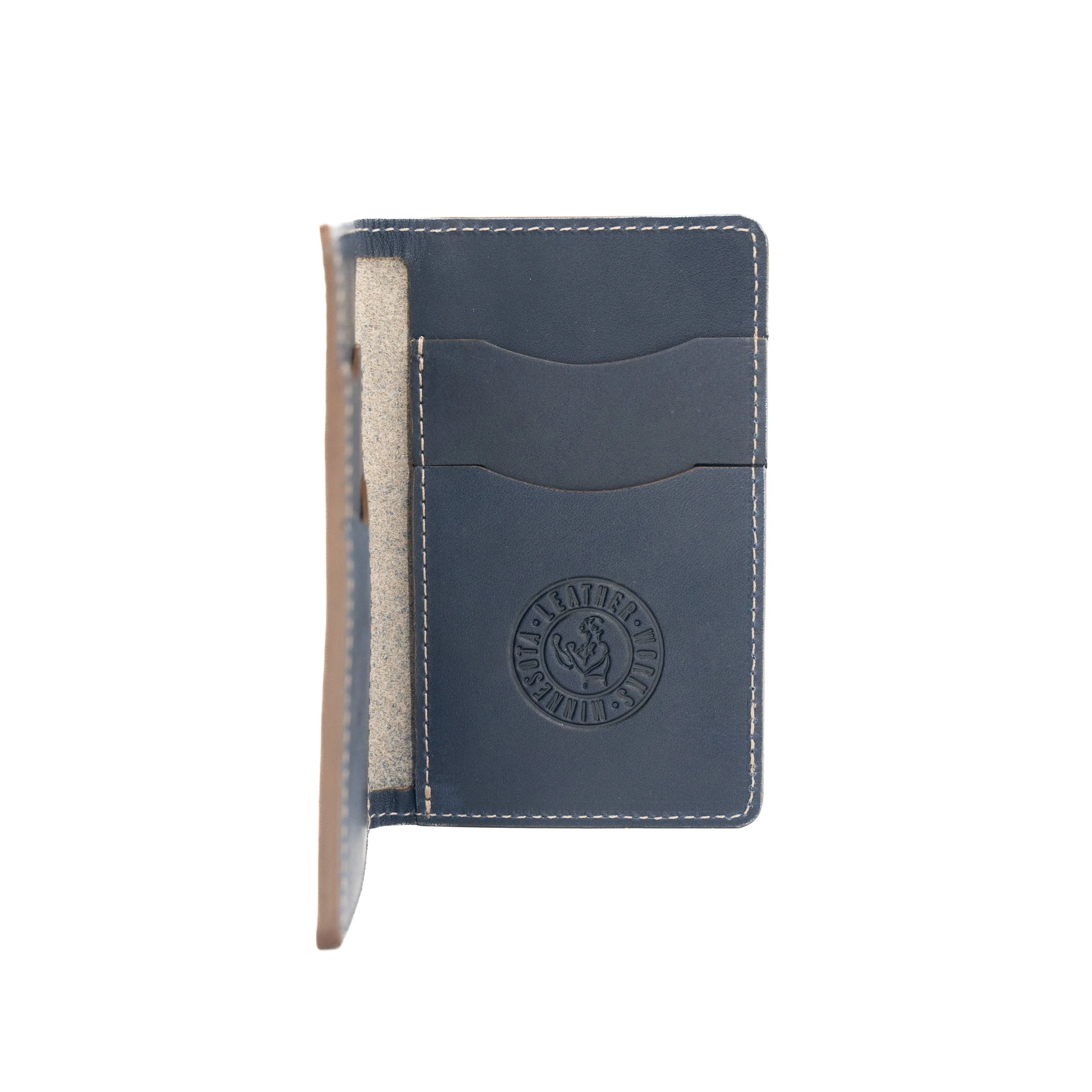 The Boxer Wallet - Indigo