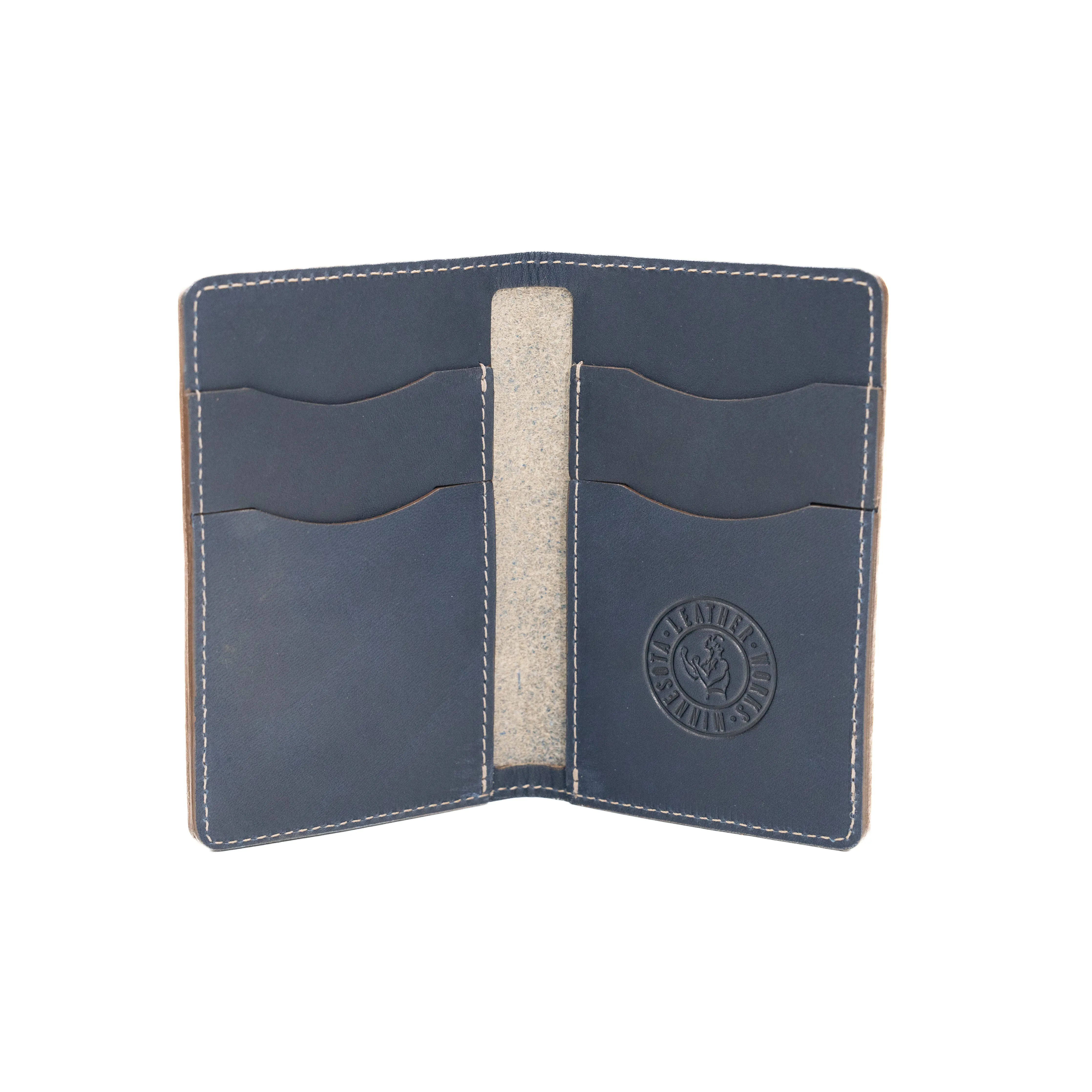 The Boxer Wallet - Indigo