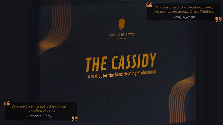 THE CASSIDY WALLET BLACK by Nakul Shenoy - Trick