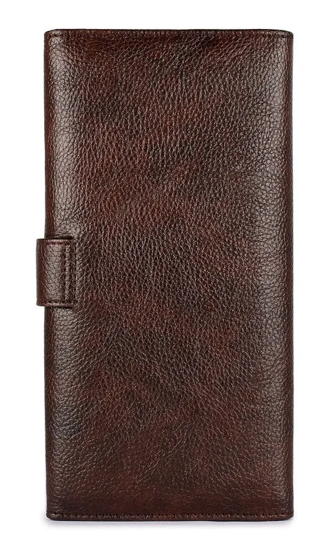 THE CLOWNFISH Combo of 2 Passport Wallets (Tan, Dark Brown)