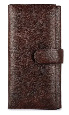 THE CLOWNFISH Combo of 2 Passport Wallets (Tan, Dark Brown)