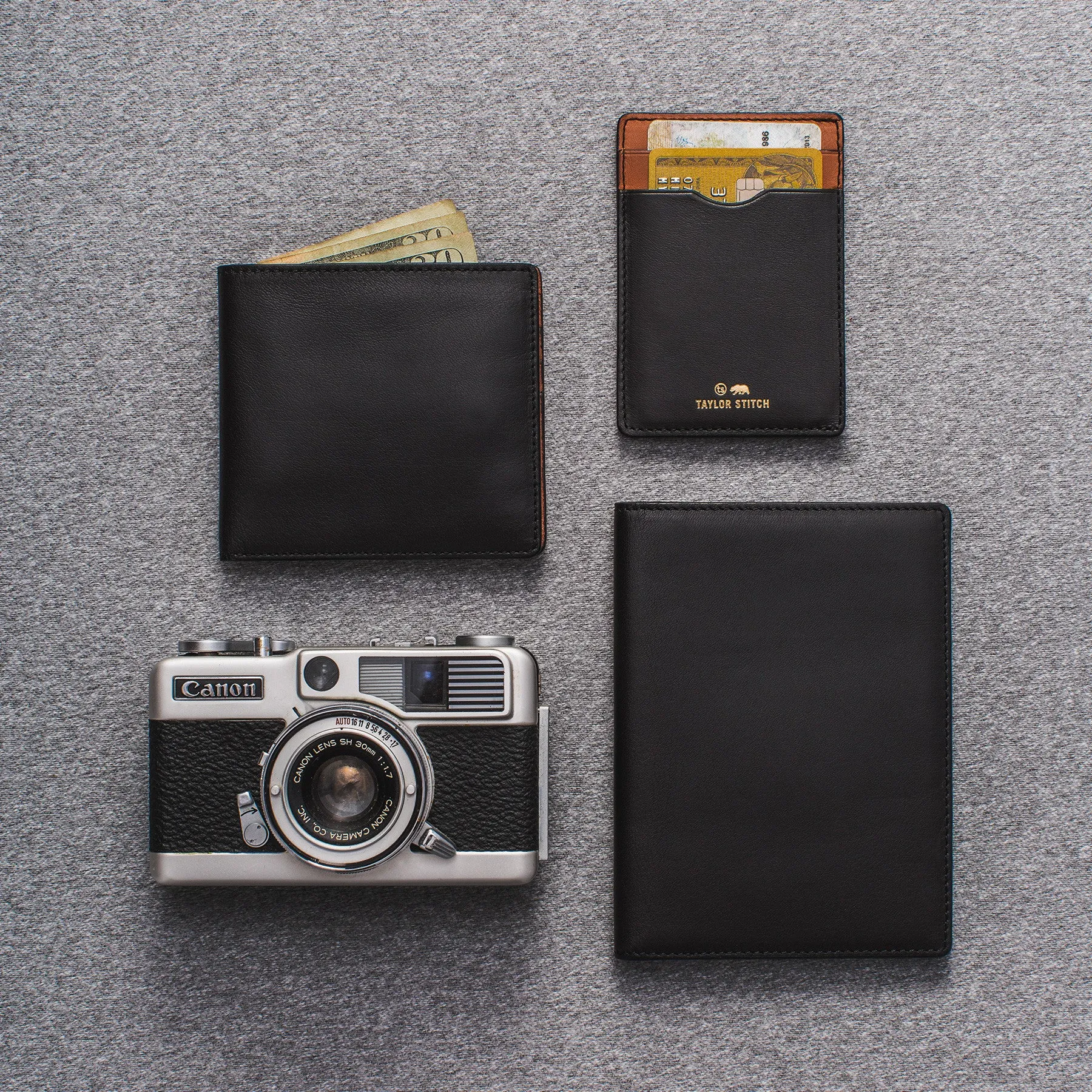 The Minimalist Wallet in Black