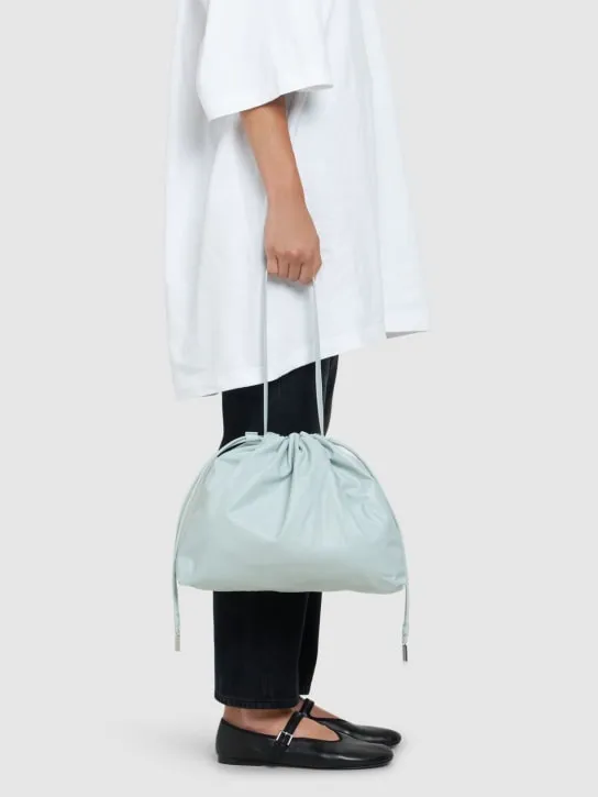 The Row   Angy hobo light nappa leather bag 