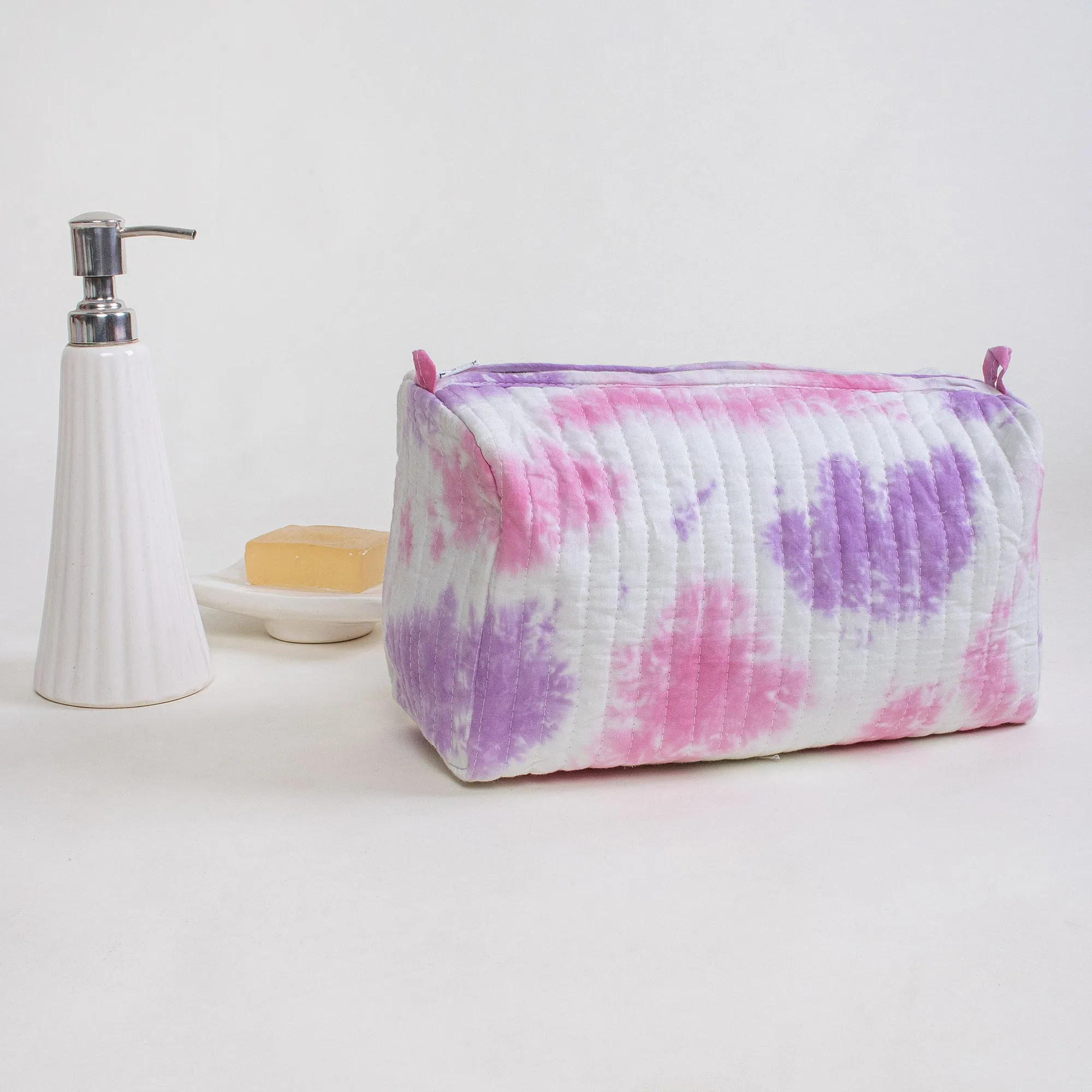 Tie Dye Women Travel Toiletry Bag Organizer Packing Cubes Lightweight