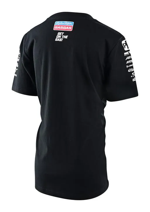 TLD 22S Gasgas Team Tee Black