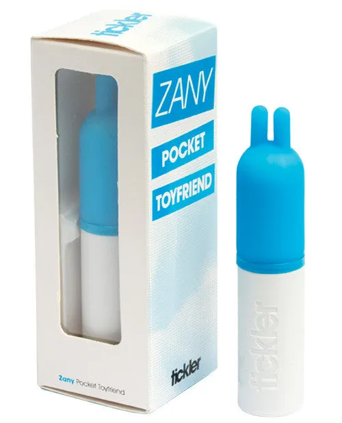 Toyfriend Zany Pocket Toyfriend - Cyan-white