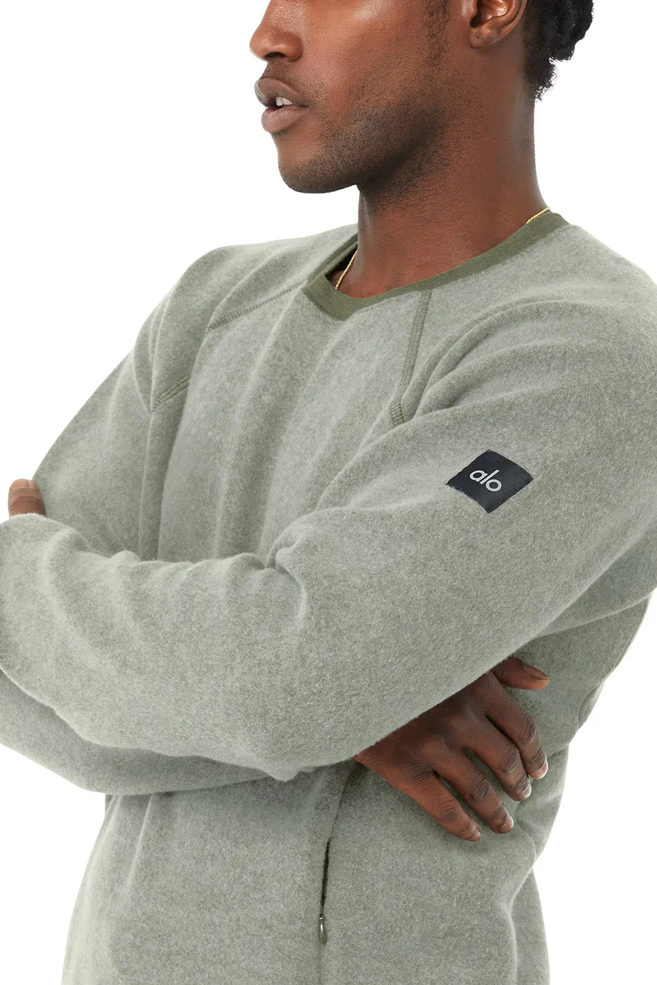 Triumph Crew Neck Sweatshirt - Jungle